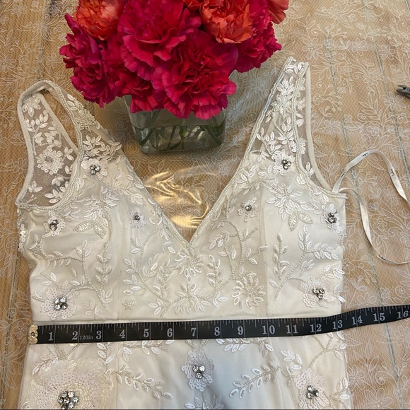 SOLD Lulus Luxe Lifetime Full of Love White Sequin Mermaid Maxi Dress - Picture 14 of 17